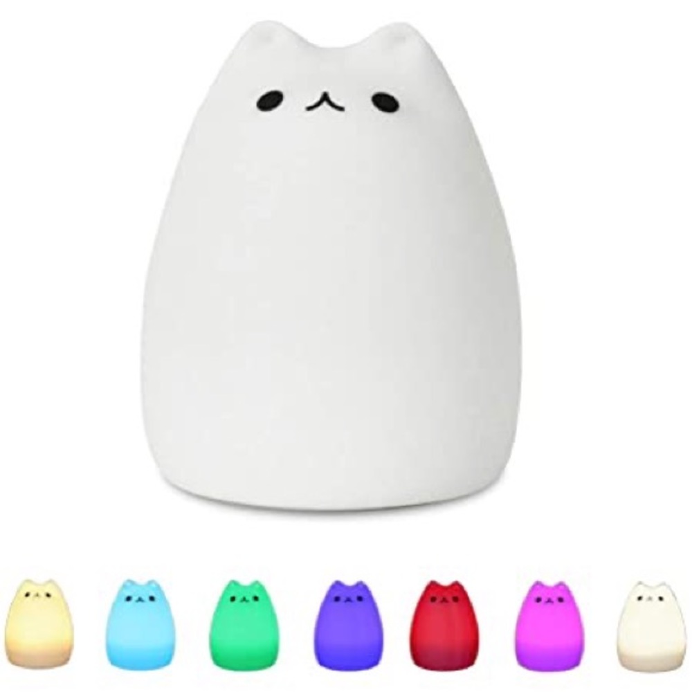 Multi Color changing cat lamp